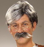 Geppetto Wig & Moustache