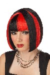 Lethal Passion Wig - Black & Red